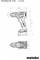 Шурупокрут акумуляторний PowerMaxx BS 12 BL METABO (601038890)
