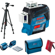 Лінійний лазерний нівелір Bosch Professional GLL 3-80 C с штативом BT 150, чехлом (0601063R01)