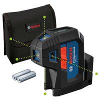 Лазерний нівелір Bosch Professional GPL 5 G з чохлом і 2 батарейками 1,5 V (0601066P00)