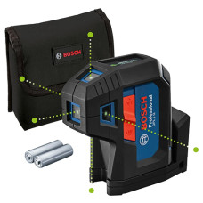 Лазерний нівелір Bosch Professional GPL 5 G з чохлом і 2 батарейками 1,5 V (0601066P00)