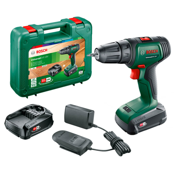 Шурупокрут акумуляторний UniversalDrill 18V BOSCH (06039D4102)