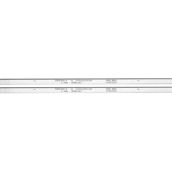 Ножi DH330 HSS 332x12x1,5;2шт (11 модіф) (0911063549)
