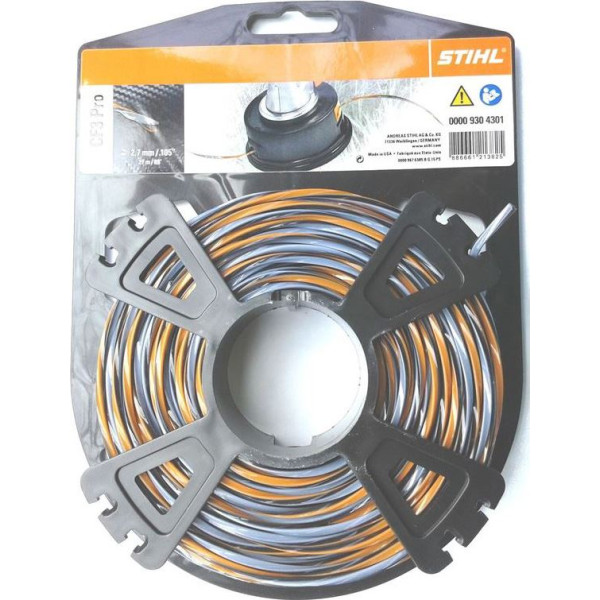Косильна струна Ø2,4 мм х 70 м CF3 Pro (00009304303)