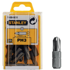 Біта Stanley, з шестигранним хвостиком1/4 L=25mm. 1шт. (1-68-950)