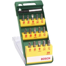 Набір насадок-біт Bosch, 15 шт + тримач (2607019453)