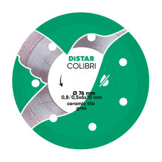 Алмазний диск для кераміки Distar 76x0,8 Colibri (11139053029)