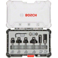 Набір кромкових фрез Bosch Trim&Edging 8 мм, 6 шт (2607017469)