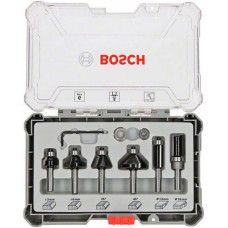 Набір кромкових фрез Bosch Trim&Edging 8 мм, 6 шт (2607017469)