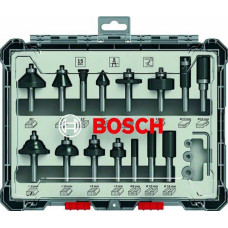 Набір комбінованих фрез Bosch 8 мм, 15 шт (2607017472)