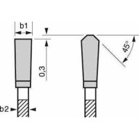Пиляльний диск Bosch Eco for Aluminium 254x3x30-96T (2608644395)