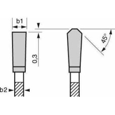 Пиляльний диск Bosch Eco for Aluminium 254x3x30-96T (2608644395)