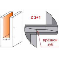 Фреза HW D=24 I=25 L=70 S=10x35 (175.240.11)