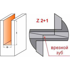 Фреза HW D=24 I=25 L=70 S=10x35 (175.240.11)