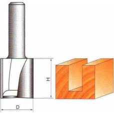 Фреза ГЛОБУС 1007 L57 D24X17 пазова пряма (1007-L57-D24X16-G)