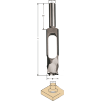 Свердло для пробок d=8 D=18 S=13 Z=4 L=140 SP RH (529.080.31)