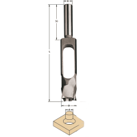 Свердло для пробок d=18 D=30 S=13 Z=4 L=140 SP RH (529.180.31)