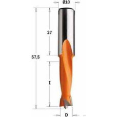 Свердло NP HW D=7 I=27 L=57,5 S=10x27 RH (310.070.11)