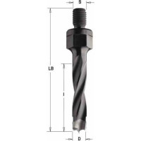 Свердло NP гвинт. хвост. HW D=10 I=43 LB=63 S=M10 RH (346.100.11)