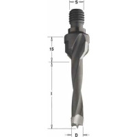 Свердло HW NP гвинт. хвост. GZ D=5 I=40 LB=55 S=M10/11x4 LH (329.050.12)