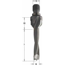 Свердло HW NP гвинт. хвост. GZ D=5 I=40 LB=55 S=M10/11x4 LH (329.050.12)