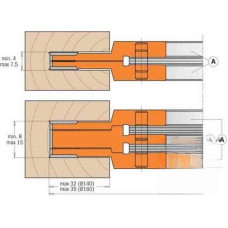 Фреза насадна D=140 I=15 F=30 RPM=5500-9500 MAN STE (694.001.30)