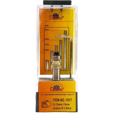 Фреза ГЛОБУС 1017 R1,5 кромочна кальовочна (1017-R1,5-G)