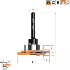 Фреза для площин D=47,6 I=7 H=9,5 S=6,35 Z3 під систему STRIPLOX™ Mini (823.371.11A)