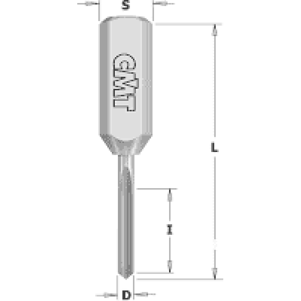 Свердло P HWM D=3 I=15 L=57.5 S=10x26 RH-LH XTREME-HWM (382.3057)