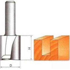 Фреза ГЛОБУС 1007 L55 D6 X20 пазова пряма (1007-L55-D6X20-G)