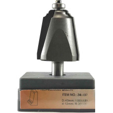 Фреза ГЛОБУС 3012 d12 фігирейна вертикальна (3012-d12-G)