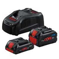 Набір акумуляторів Bosch ProCORE18V 4.0Ah, ProCORE18V 5.5Ah, зарядний пристрій GAL1880 (1600A0214A)