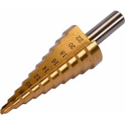 Свердло конусне по металу YATO HSS 4241 d=4-22мм, I=75мм (YT-44741)