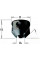 Зінкер HW D3=10 D=20 RH (316.100.12)