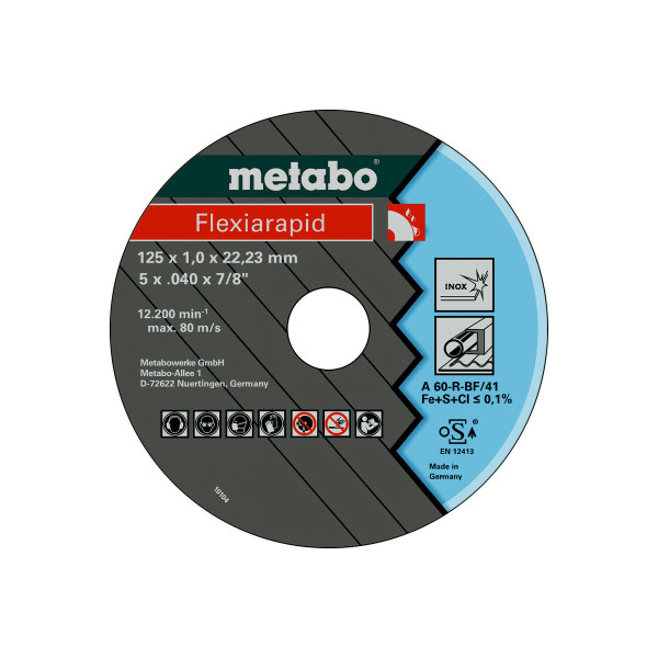 125x1,0x22,2 мм, Flexiarapid Inox, 10шт (616099000)