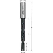 Свердло осциляційне з подрібнювачем D=16 I1=25 I=95 L=170 S=16x50 Z2R RH (161.160.11)