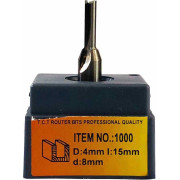 Фреза ГЛОБУС 1000 D4 пазова пряма (1000-D4-G)
