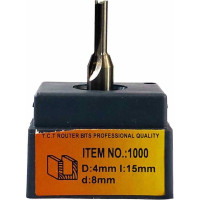 Фреза ГЛОБУС 1000 D4 пазова пряма (1000-D4-G)