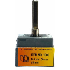 Фреза ГЛОБУС 1000 D8 пазова пряма (1000-D8-G)