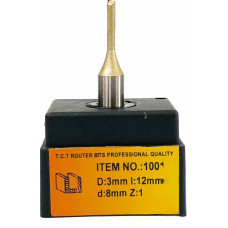 Фреза ГЛОБУС 1001 D3 пазова пряма (1001-D3-G)