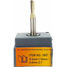 Фреза ГЛОБУС 1001 D5 пазова пряма (1001-D5-G)