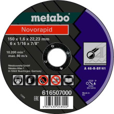 Відрізний круг Novorapid 150x1,5х22,2 мм по сталі (616507000)