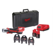 Обжимник гідравлічний акумуляторний для труб MILWAUKEE M12 HPT-202C J-SET (+зар.пр.,2ак.Х2Аг,J-кліщі,кейс) (4933480902)