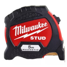 Рулетка магнітна метрична MILWAUKEE STUD, 5м (33мм) (4932471626)
