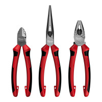 Набір губцевого інструмента 3 предмета (пасатижи, кліщі, кусачки) MILWAUKEE 4932492773 (4932492773)