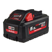 Акумулятор Li-Ion HIGH OUTPUT MILWAUKEE, M18 HB5,5 (5,5Ar) (4932464712)