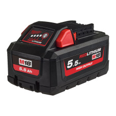 Акумулятор Li-Ion HIGH OUTPUT MILWAUKEE, M18 HB5,5 (5,5Ar) (4932464712)