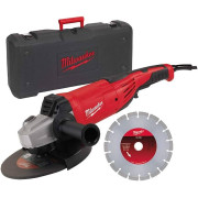 Кутова шліфувальна машина мережева AG 22-230 DMS MILWAUKEE (4933440292)