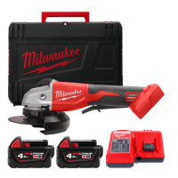 Кутова шліфувальна машина акумуляторна M18 BLSAG125XPD‑0 MILWAUKEE (4933492646)