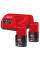 Енергокомплект акумуляторний Li-Ion M12 NRG-302 (B3 2шт +зар.пристр. С12С) MILWAUKEE (4933451902)