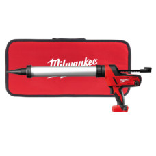 Пістолет для герметиків акумуляторний MILWAUKEE, C18PCG/600A-0B, 600мл (+алюмінієва туба, в сумці для інструментів) (4933459638)